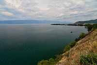 Severní Makedonie: Ochridské jezero u Ochridu