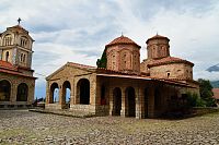 Severní Makedonie: klášter sv. Naum - kostel