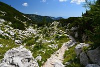 Slovinsko - Julské Alpy: stezka Krma - Kredarica, část Ulica