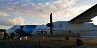Azorské ostrovy: letadlo společnosti SATA na vnitrostátní lety mezi ostrovy