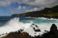 Azorské ostrovy: západní pobřeží ostrova São Miguel