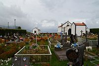 Azorské ostrovy: hřbitov na ostrově São Miguel