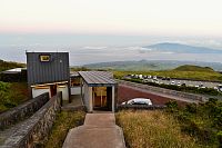 Azorské ostrovy - ostrov Pico: nástup na výstup na sopku Pico (Casa da Montanha)
