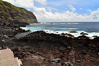 Azorské ostrovy - ostrov São Miguel: Ponta da Ferraria - koupací místo