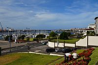 Azorské ostrovy - ostrov São Miguel: Ponta Delgada - výhled od kaple Nossa Senhora da Esperança