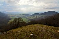 Slovensko - Malé Karpaty: výhled z Báborské