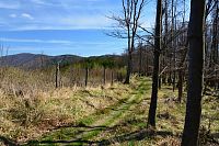 Slovensko - Považský Inovec: na hřebenovce