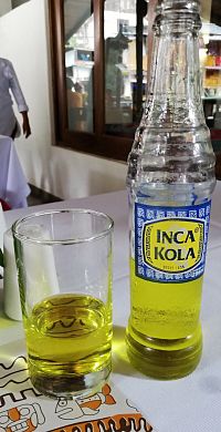 Peru - nápoj Inca Kola