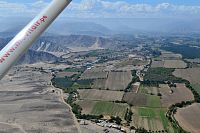 Peru - přelet na planinou Nazca