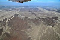 Peru - přelet na planinou Nazca