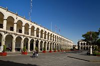 Peru - Arequipa, náměstí Plaza de Armas