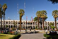 Peru - Arequipa, náměstí Plaza de Armas