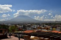 Peru - Arequipa, vyhlídka Mirador de Yanahuara