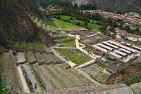 Peru - Ollantaytambo, hlavní archeologická lokalita