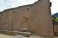 Peru - Ollantaytambo, hlavní archeologická lokalita, Chrám Slunce