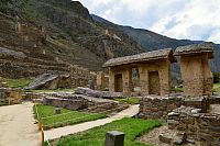 Peru - Ollantaytambo, hlavní archeologická lokalita