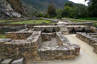 Peru - Ollantaytambo, hlavní archeologická lokalita