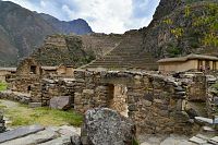 Peru - Ollantaytambo, hlavní archeologická lokalita