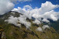 Peru - výhled z hory Machu Picchu