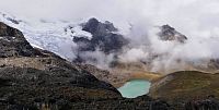 Peru - pohoří Huaytapallana, u ledovce Huaytapallana