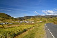 Peru - výstavba mezi městem Abancay a Andahuaylas