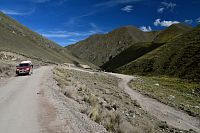 Peru - krajina mezi městy Ayacucho a Huancayo