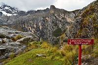 Peru - Národní park Huascarán, Laguna Churup