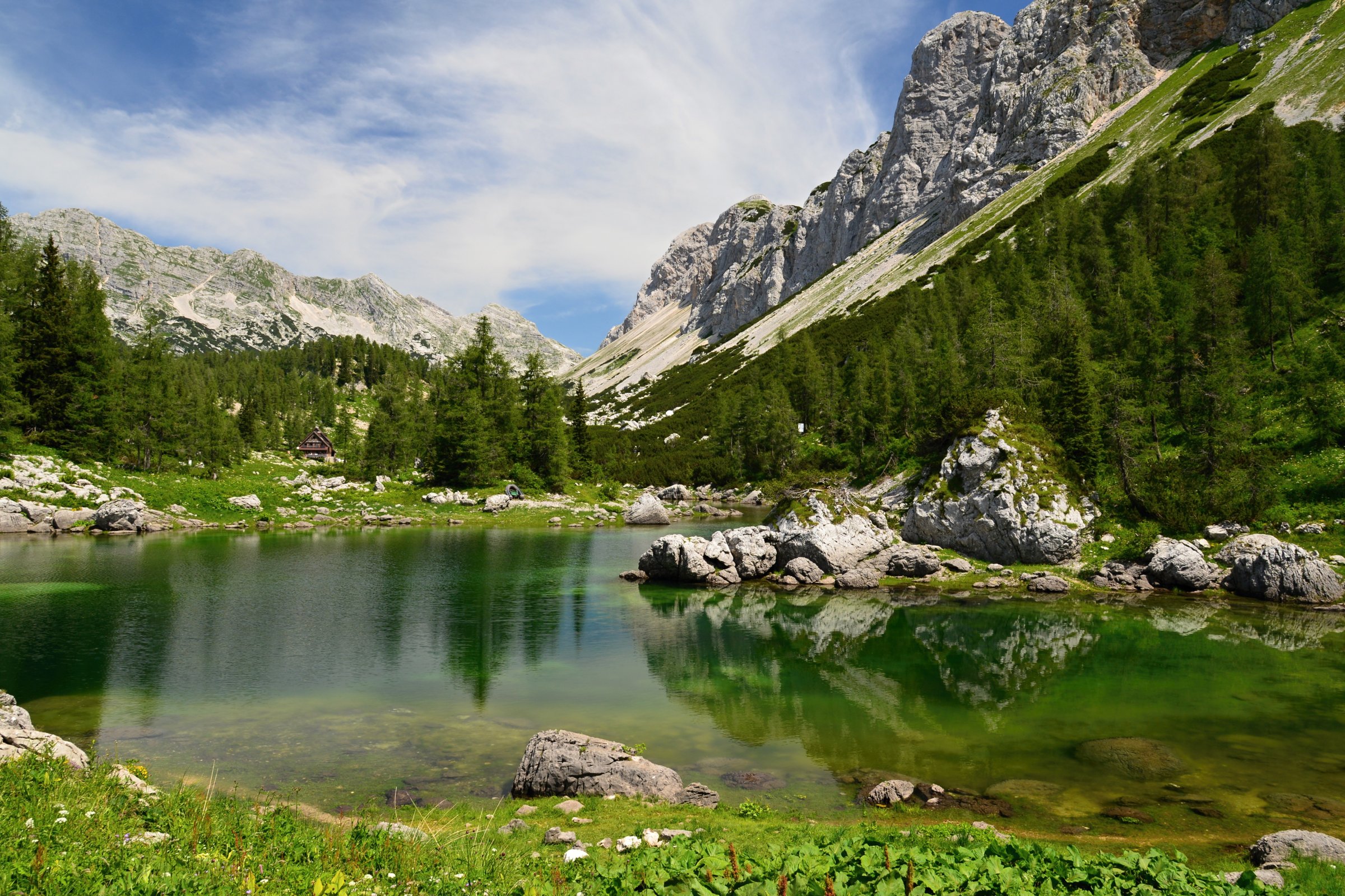 Slovinsko – Julské Alpy (7): Dolina Triglavských jezer, Zasavska koča, Korita Mostnice a Slap Savica