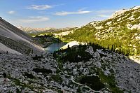 Slovinsko - Julské Alpy: Dolina triglavskih jezer, Jezero v Ledvicah