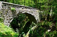 Slovinsko - Julské Alpy: Korita Mostnice, Hudičev (Ďáblův) most