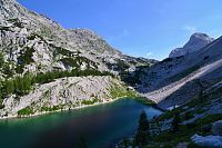 Slovinsko - Julské Alpy: Dolina triglavskih jezer, Jezero v Ledvicah