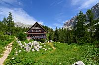 Slovinsko - Julské Alpy: Dolina triglavskih jezer, chata Koča pri Triglavskih jezerih