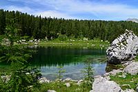 Slovinsko - Julské Alpy: Dolina triglavskih jezer, Dvojno jezero
