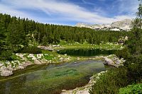 Slovinsko - Julské Alpy: Dolina triglavskih jezer, Dvojno jezero