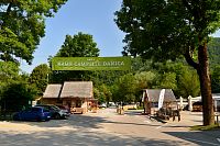 Slovinsko - Julské Alpy: kemp Danica v Bohinjské Bistrici
