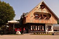 Slovinsko - Julské Alpy: kemp Danica v Bohinjské Bistrici