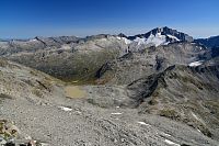 Rakousko - Vysoké Taury: výhled z Kleiner Ankogel na Hochalmspitze