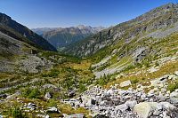 Rakousko - Vysoké Taury: údolí Dösnertal, stezka k jezeru Dösner See