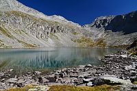 Rakousko - Vysoké Taury: jezero Dösner See