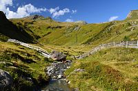 Rakousko - Vysoké Taury: údolí Tauerntal, stezka k Hagener Hütte