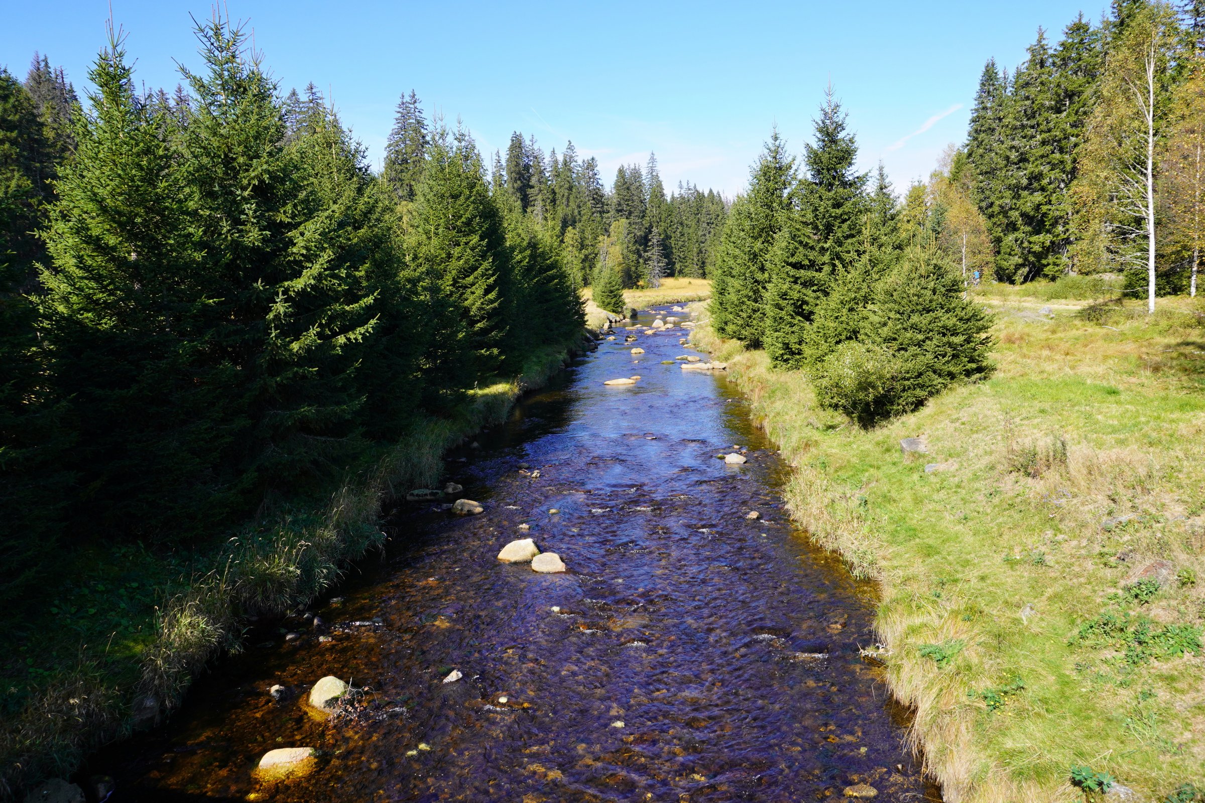 Šumava (3): Modravskem a Kvildskem na kole, pěšky kolem řeky Vydry