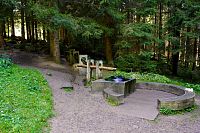 Šumava: pramen u Hauswaldské kaple