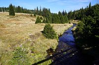 Šumava: Luzenský potok na Březníku