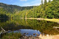 Německo - Bavorský les: Roklanské jezero (Rachelsee)