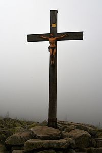 Německo - Bavorský les: Luzný - vrchol