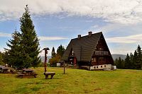 Slovensko - Kysucké Beskydy: Hala Rycerzowa a chata Bacówka PTTK na Rycerzowej