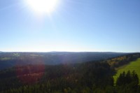 Pohled na západ na Slavkovský les