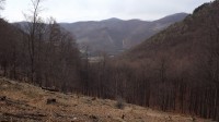 pohľad do údolia Hornádu z hrebeňa Bokšov