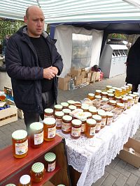 Sortiment medu od včelaře Grece Romana je velice široký