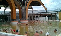 Lázně Bükfürdö - bazén s termální vodou